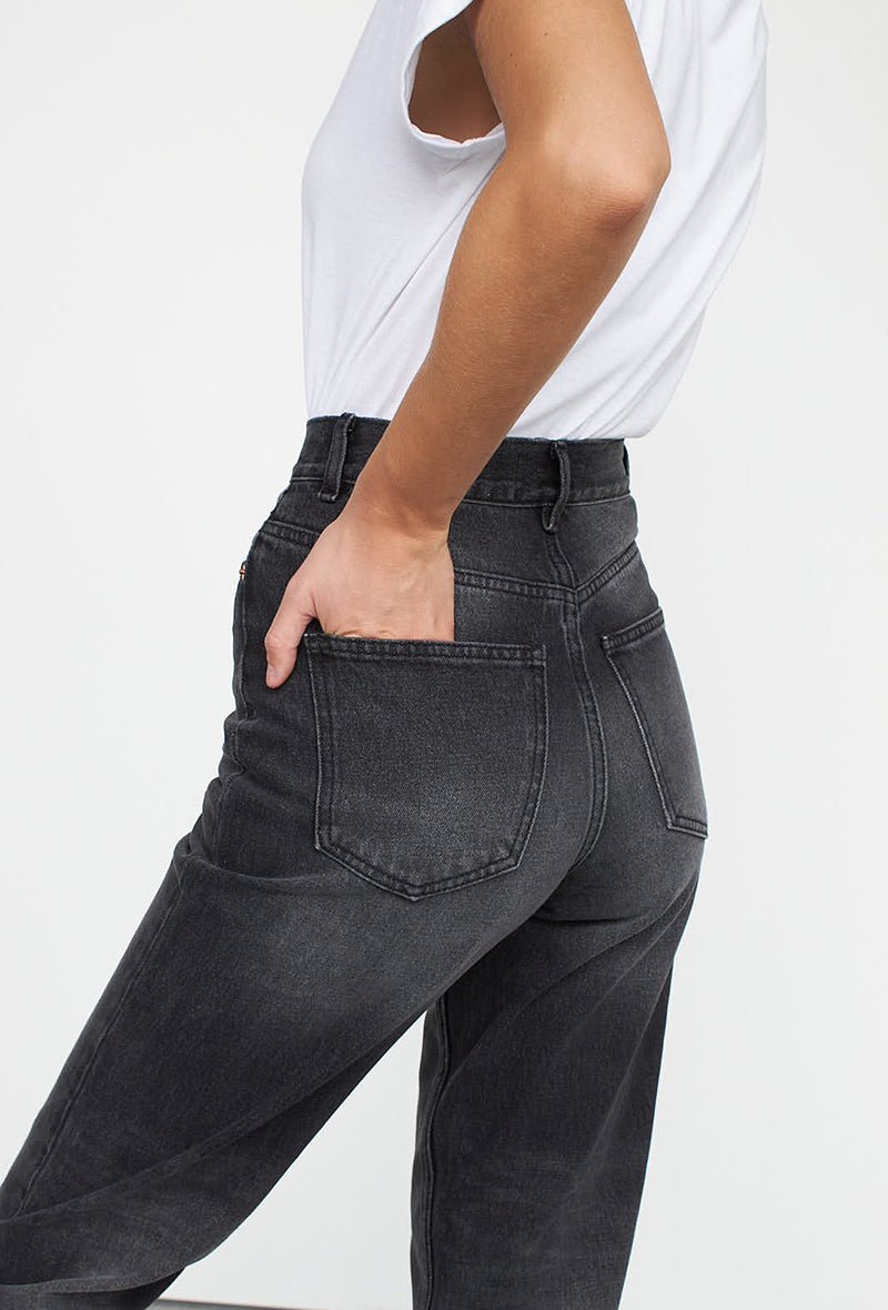 Jeans JAELYN-black washed denim