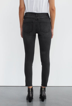 Jeans NELLY-black washed denim